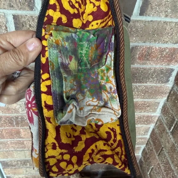 Patchwork bohemian crossbody purse - unknown brand - Picture 5 of 9